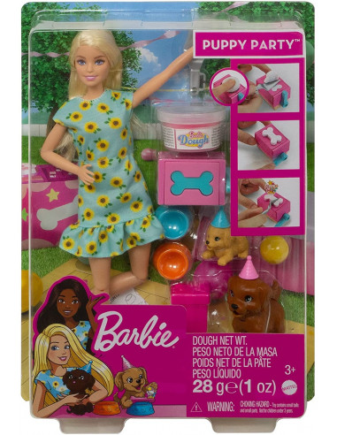 Barbie Gama Family Set Papusa Cu Catelusi,MTGXV75