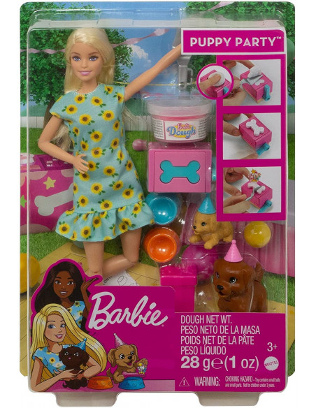 Barbie Gama Family Set Papusa Cu Catelusi,MTGXV75