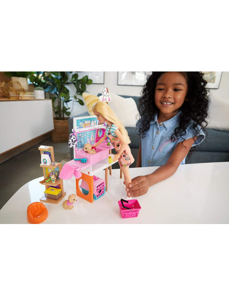 Barbie Set De Joaca Magazin Accesorii Animalute,MTGRG90