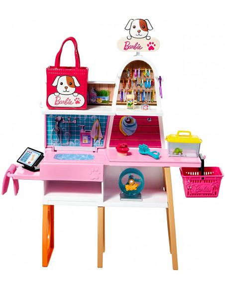 Barbie Set De Joaca Magazin Accesorii Animalute,MTGRG90