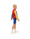 Papusa Baiat Fashionistas Sport Cu Bluza De Trening