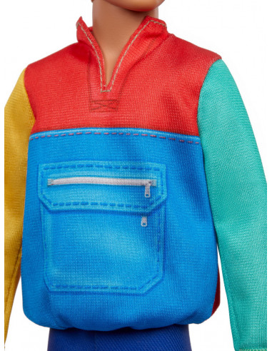 Papusa Baiat Fashionistas Sport Cu Bluza De Trening