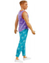 Papusa Baiat Fashionistas Cu Maieu Malibu Violet,MTDWK44_GRB89