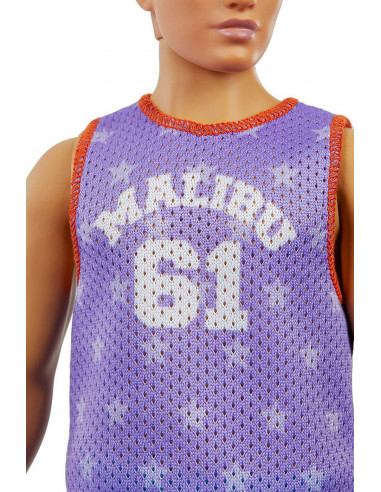 Papusa Baiat Fashionistas Cu Maieu Malibu Violet,MTDWK44_GRB89