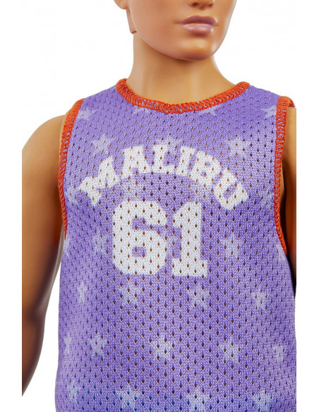 Papusa Baiat Fashionistas Cu Maieu Malibu Violet,MTDWK44_GRB89