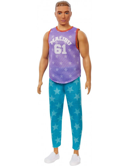 Papusa Baiat Fashionistas Cu Maieu Malibu Violet,MTDWK44_GRB89