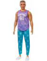 Papusa Baiat Fashionistas Cu Maieu Malibu Violet,MTDWK44_GRB89