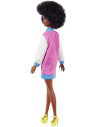 Papusa Barbie Fashionista Cu Parul Afro Si Jacheta