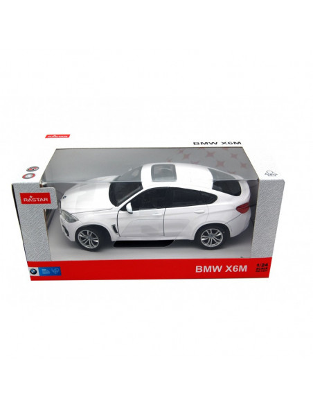 Masinuta Metalica Bmw X6m Alb Scara 1 La 24,Ras56600_Alb