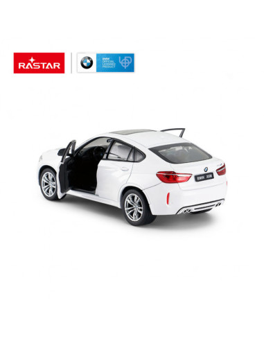 Masinuta Metalica Bmw X6m Alb Scara 1 La 24,Ras56600_Alb