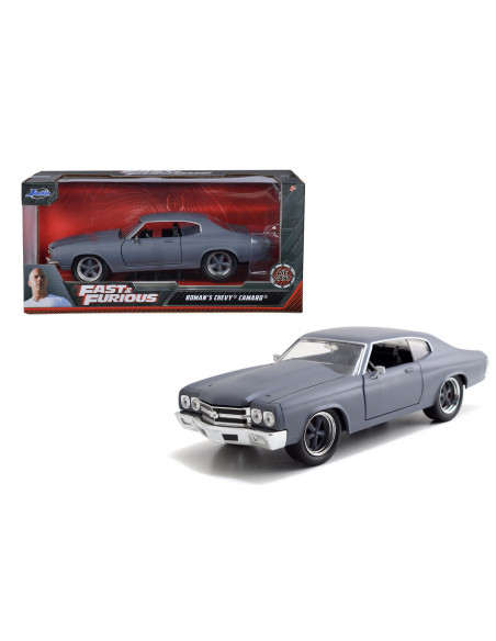 Masinuta Metalica Fast And Furious Roman's Chevy Camaro Scara