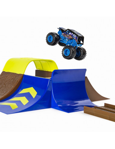 Monster Jam Set Cascadorii Rampa Campionilor,6045029_20103382