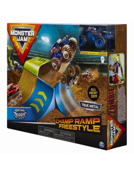 Monster Jam Set Cascadorii Rampa Campionilor,6045029_20103382