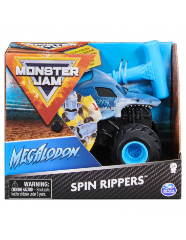 Monster Jam Megalodon Seria Spin Rippers Scara 1 La