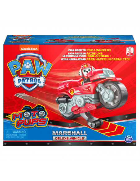 Patrula Catelusilor Motocicleta Cu Figurina Marshall,6060225