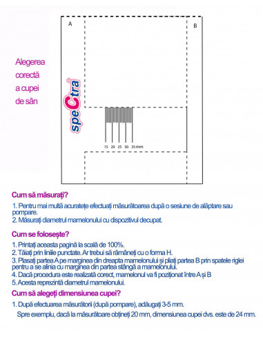 Set cupa pentru san - 16 mm,ENAC021