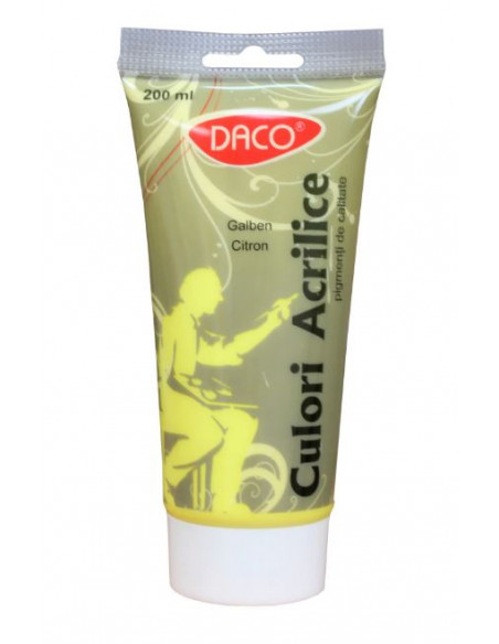 SET1-CU3200,Set 1 - Culori Acrilice de baza, Daco, 200 ml SET1-CU3200,Set 1 - Culori Acrilice de baza, Daco, 200 ml