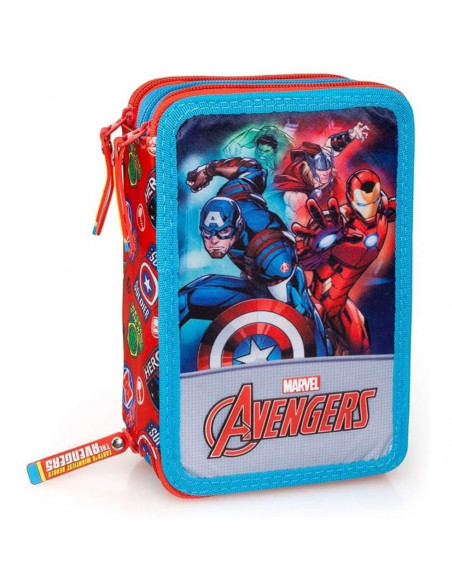 Set scoala Avengers - Ghiozdan, Penar echipat, Penar etui