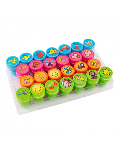 Set 26 stampile decorative S'Cool emoticons,SC009560