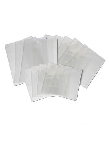 SET-CI158E,Set 10 Coperti Caiet A5 Daco, transparente