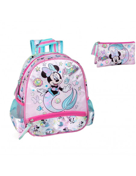 Set gradinita Minnie - Ghiozdan, penar etui,SET-2169+2219