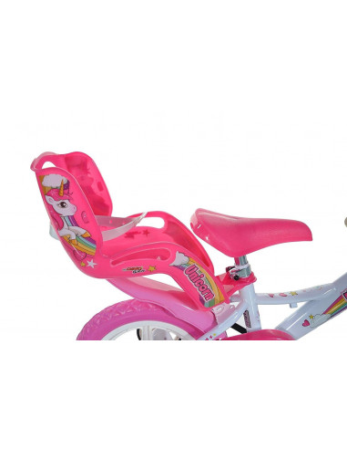 Bicicleta copii 12'' - UNICORN,124RL-UN