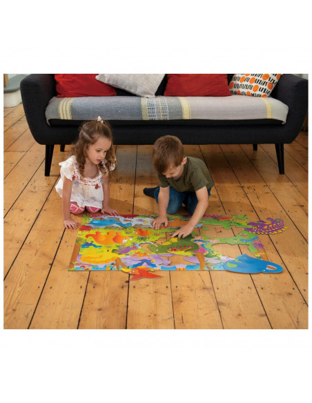 Puzzle Podea: Dinozauri (30 piese),A0866B