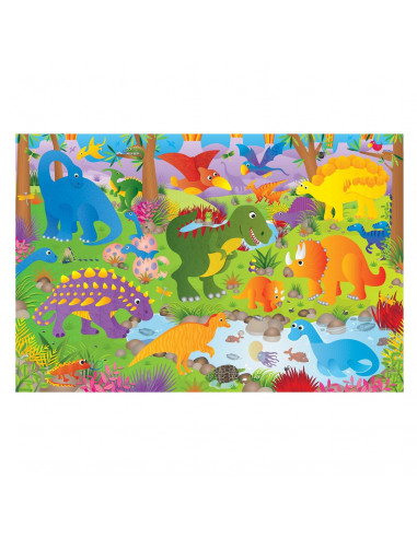 Puzzle Podea: Dinozauri (30 piese),A0866B