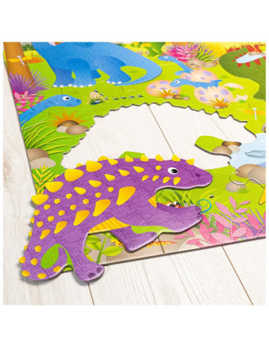 Puzzle Podea: Dinozauri (30 piese),A0866B