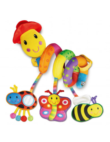 Jucarie pentru patut si carucior Wiggly Worm,1003481