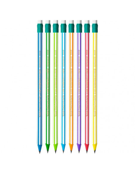Set Creioane Grafit BIC Eco Evolution Stripes 646, 12