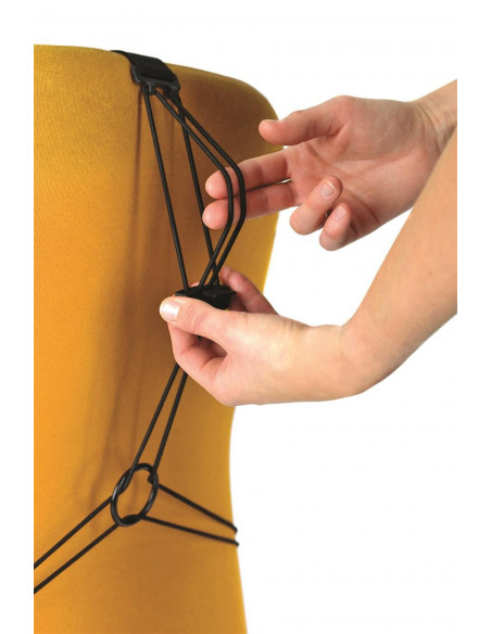 SUPORT ERGONOMIC PENTRU SPATE PROFESSIONAL MESH