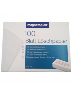 Rezerva servetele Magnetoplan pentru burete whiteboard - 100 2