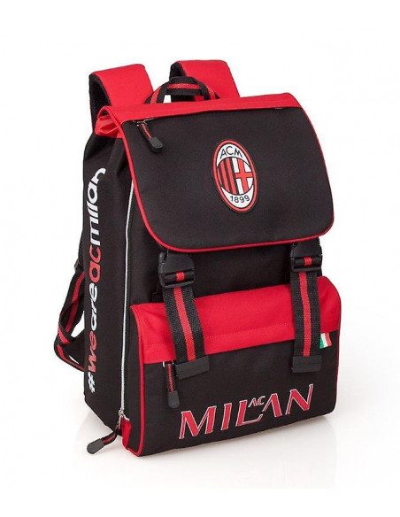 Set scoala AC Milan - Ghiozdan scoala, Sac incaltaminte