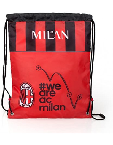 Set scoala AC Milan - Ghiozdan scoala, Sac incaltaminte