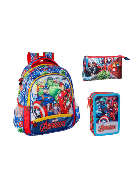 Set scoala Avengers - Ghiozdan, Penar echipat, Penar etui Set scoala Avengers - Ghiozdan, Penar echipat, Penar etui