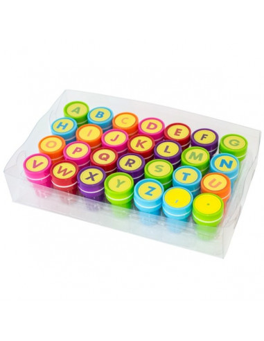 Set 28 stampile decorative S'Cool cu litere,SC009559