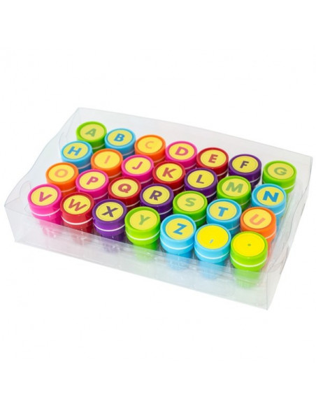 Set 28 stampile decorative S'Cool cu litere,SC009559