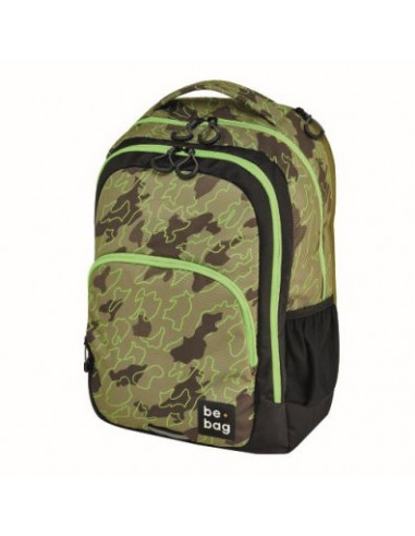 24800259,RUCSAC BE.BAG, MODEL BE.READY, DIMENSIUNE 46X33X23 CM, MOTIV ABSTRACT CAMOUFLAGE