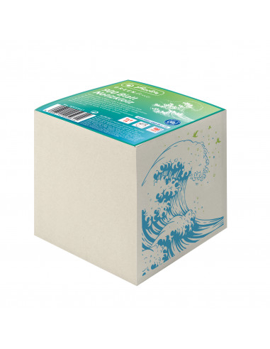 50033461,Bloc notite 9x9x9cm 900f motiv wave greenline