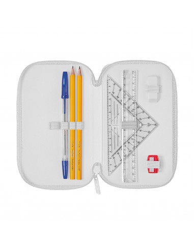 50032914,Penar echipat 23 piese, doua compartimente, motiv Stars, Herlitz
