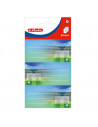 50034307,Etichete scolare Herlitz, Motiv stadion, set 9 buc.