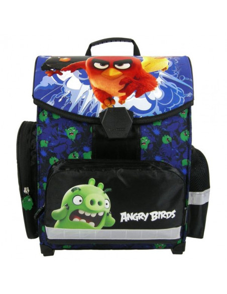 Ghiozdan scoala Derform Ergonomic, Angry Birds 13,TEKAB13
