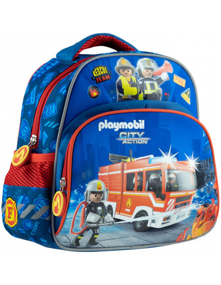 Set gradinita Playmobil Pompieri - Ghiozdan, Penar neechipat