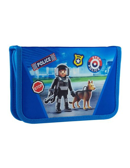 Set gradinita Playmobil Politie - Ghiozdan, Penar neechipat