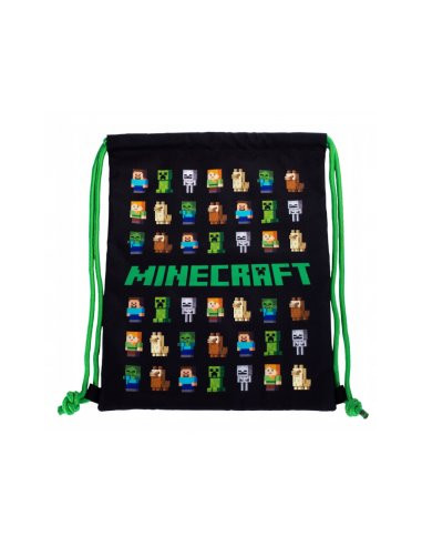 Set scoala Minecraft Multi Character - Ghiozdan scoala si Sac