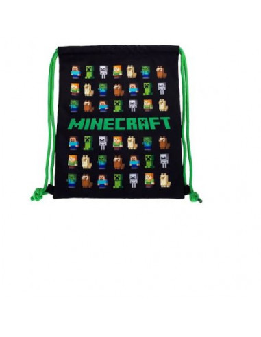 Set scoala Minecraft Multi Character - Ghiozdan scoala si Sac