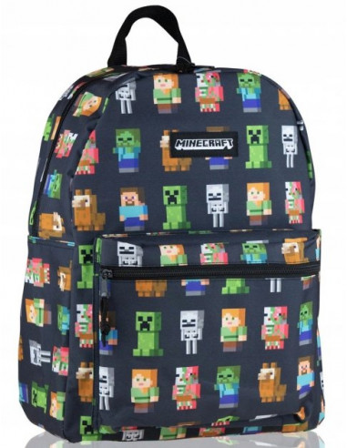 Set scoala Minecraft Multi Character - Ghiozdan scoala si Sac