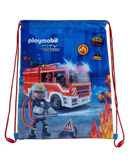 Set scoala Playmobil Pompieri - Ghiozdan scoala, Penar