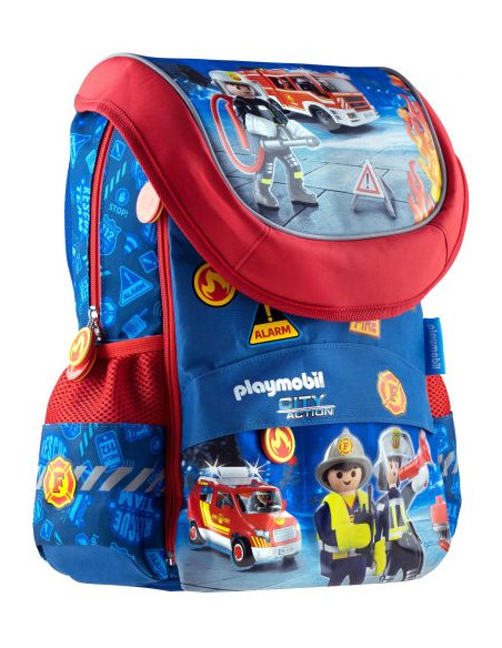 Set scoala Playmobil Pompieri - Ghiozdan scoala, Penar